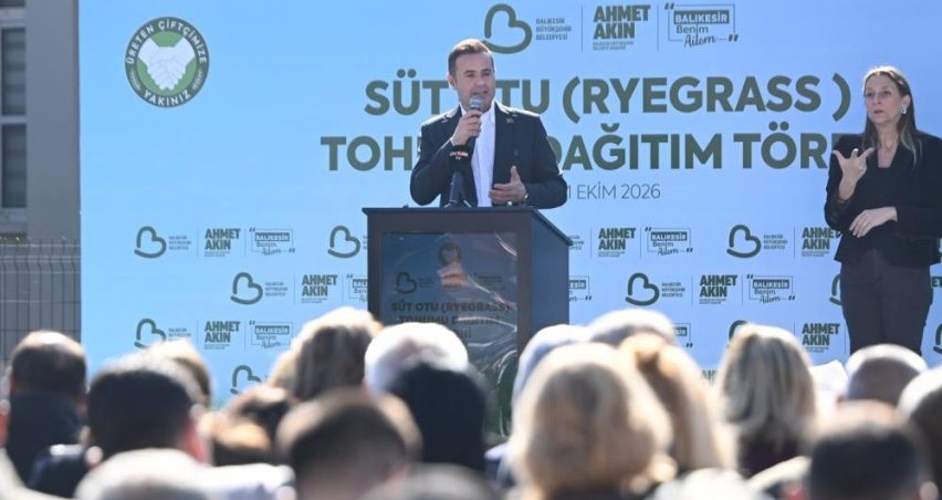 Balıkesir Büyükşehir Belediyesi'nden çiftçiye büyük destek